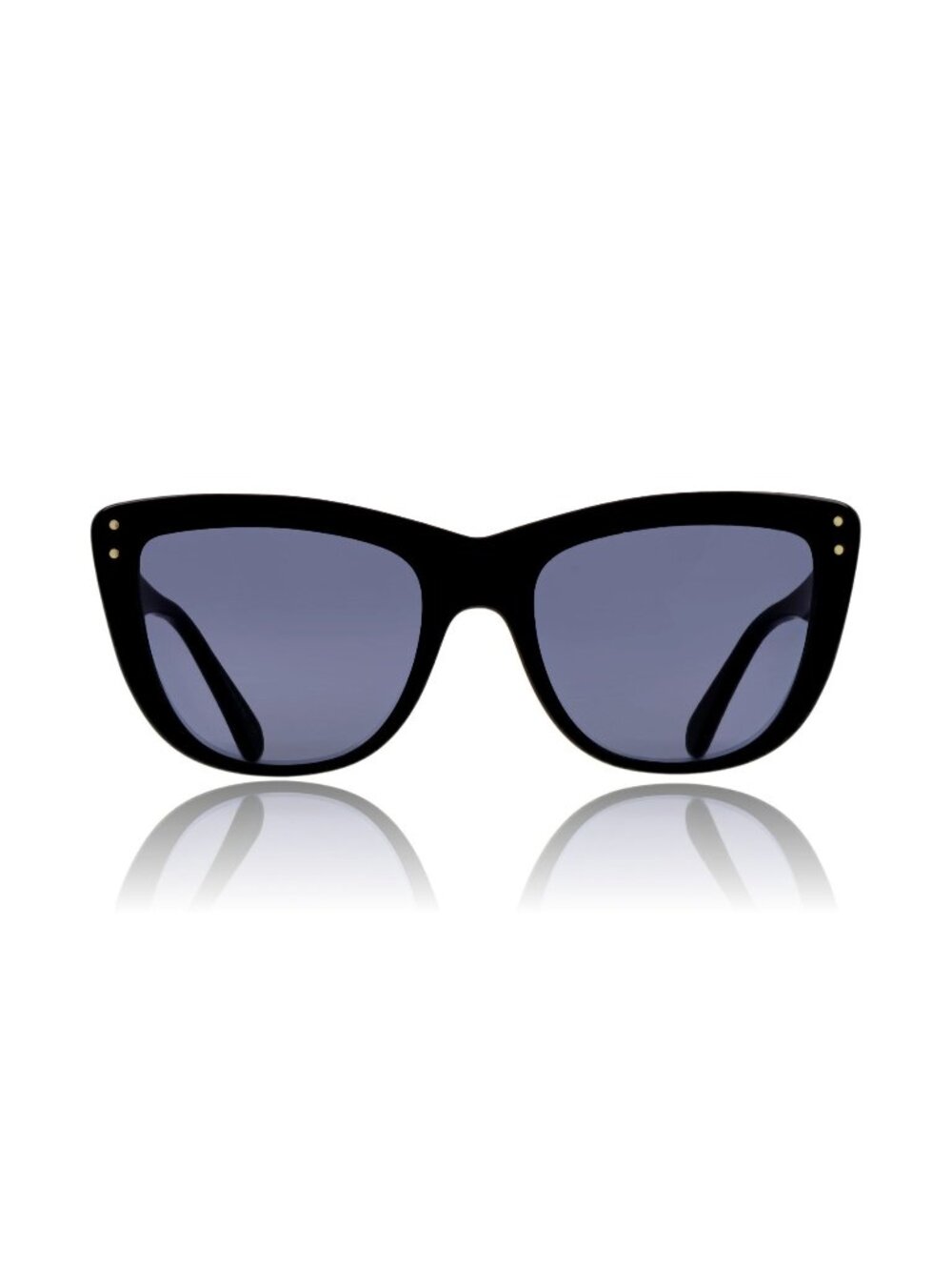 New Raval Eyewear Women's Sunglasses Black Butterfly Lens Acetate Frame C1